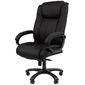 Офисное кресло CHAIRMAN 410, ткань, черный (механизм мультиблок)